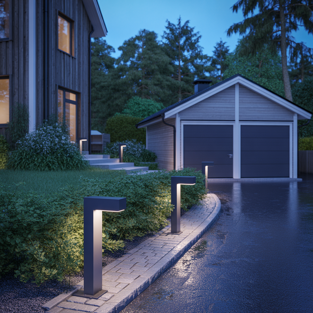 4.Installera saker utebelysning Tips for gard och garage