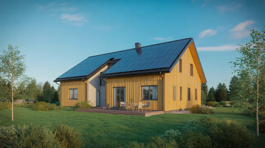 Installera solcellspaneler & solfångare