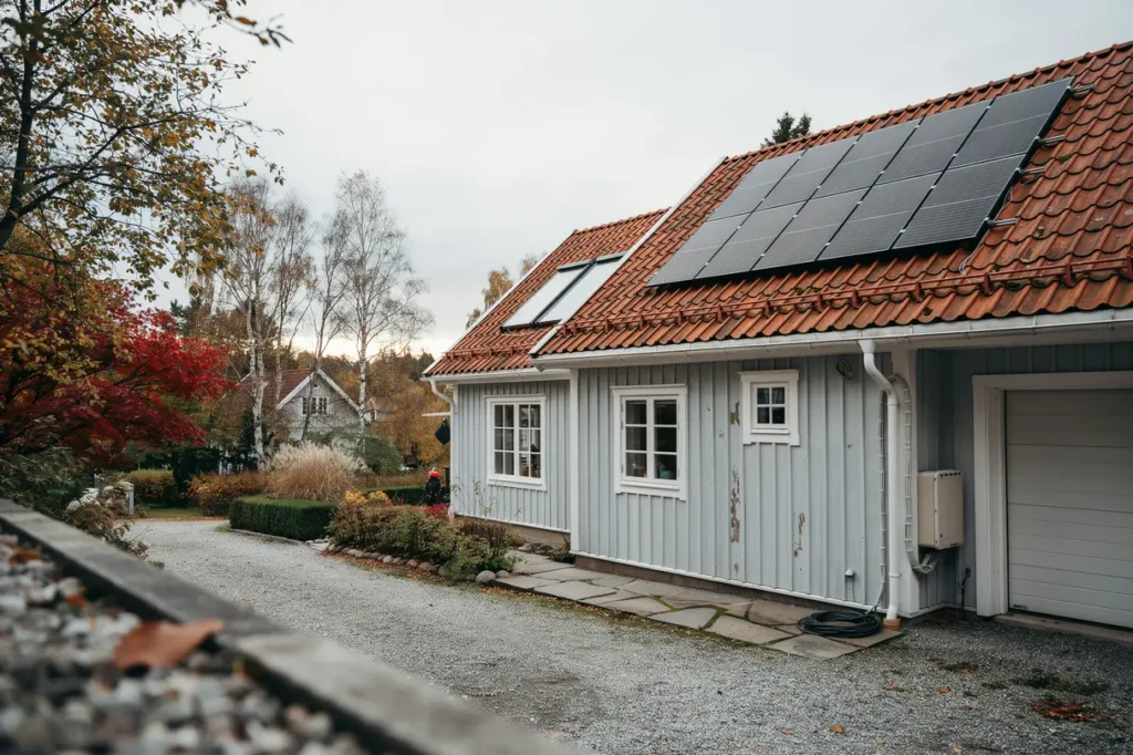 solcellspaneler och solf ngare p villan s v ljer du r tt l sning f r l gre energikostnader